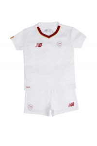 AS Roma Babytruitje Uit tenue Kind 2022-23 Korte Mouw (+ Korte broeken)